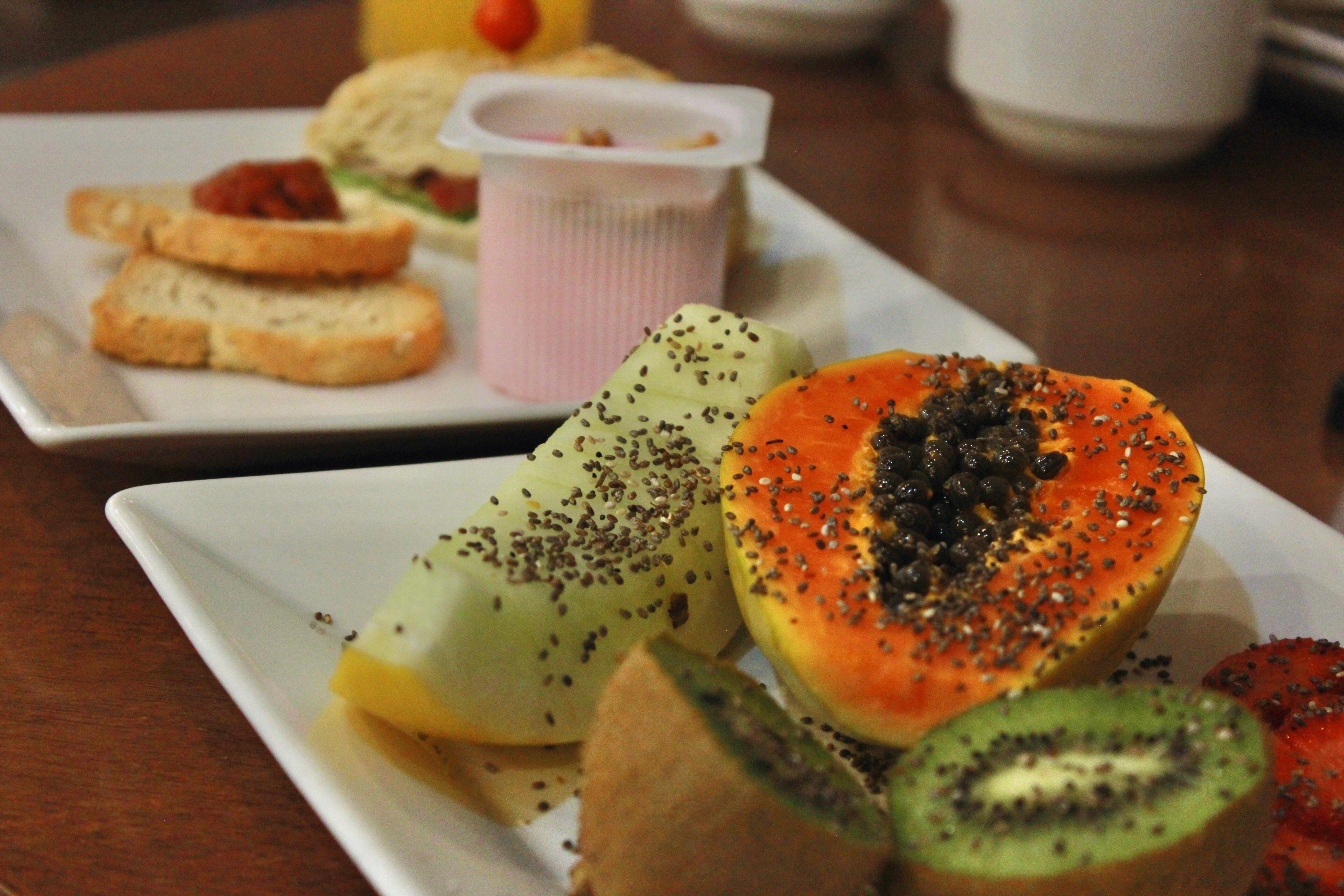 Gontijo Inn Hotel Itajubá Exteriér fotografie Chia seeds sprinkled on fruit