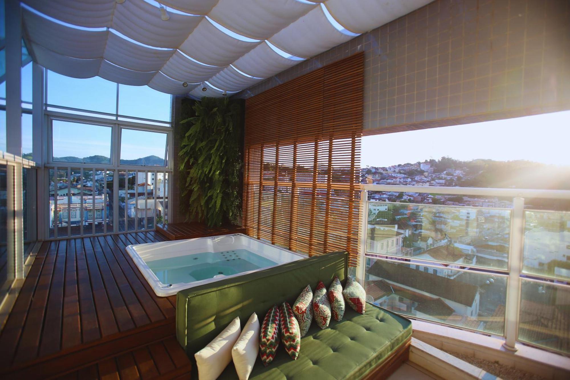 Gontijo Inn Hotel Itajubá Exteriér fotografie A rooftop spa